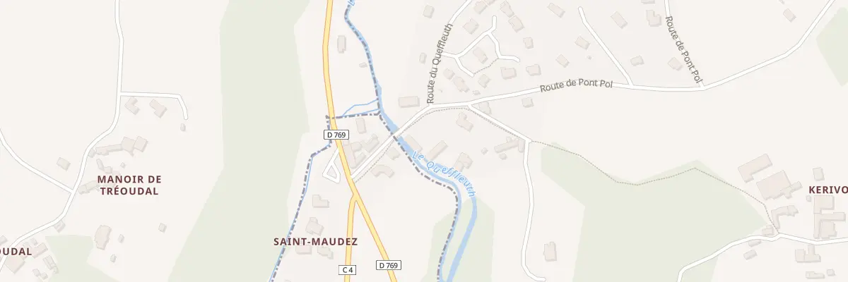 Plan du 79B Rte de Pont Pol à Plourin-lès-Morlaix