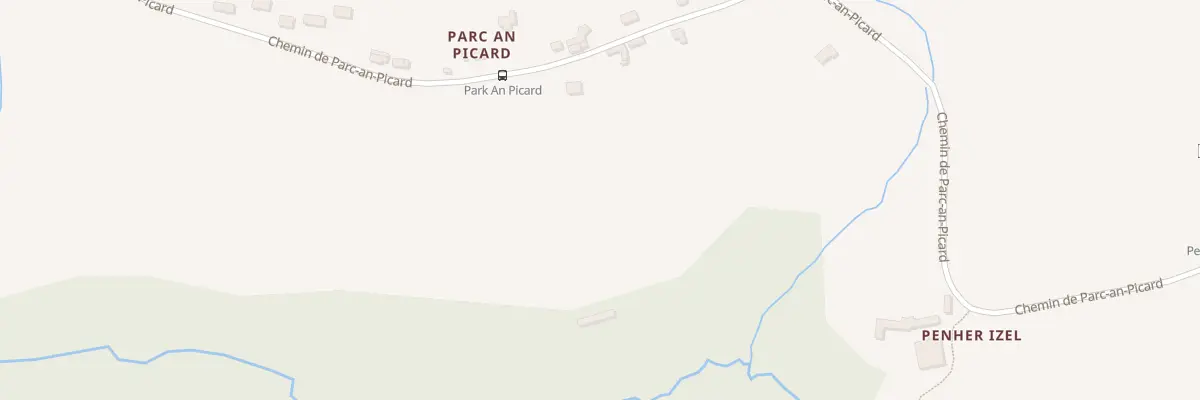 Plan du 578 Chem de Parc An Picard à Melgven