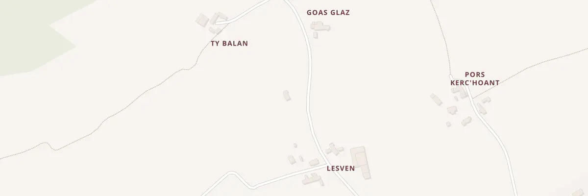 Plan du 407 Rte de Trobellec à Plouezoc’h