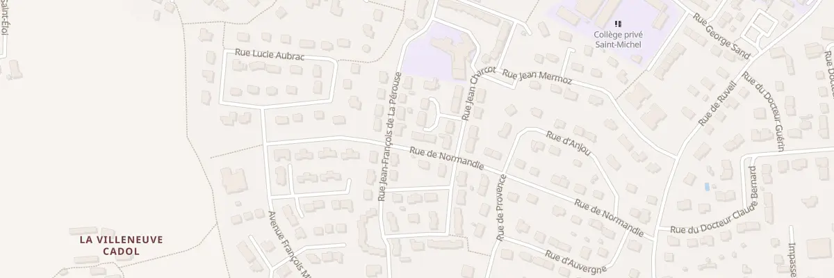 Plan du 3 Rue Yves de Kerguelen à Rosporden