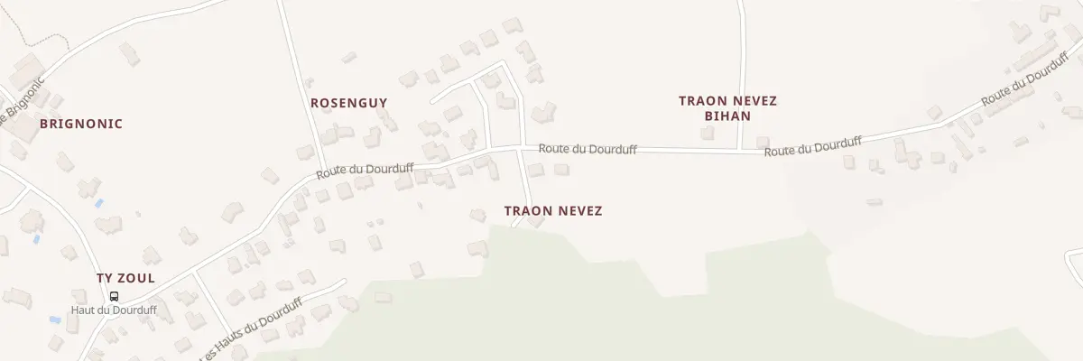 Plan du 1377 Rte du Dourduff à Plouezoc’h