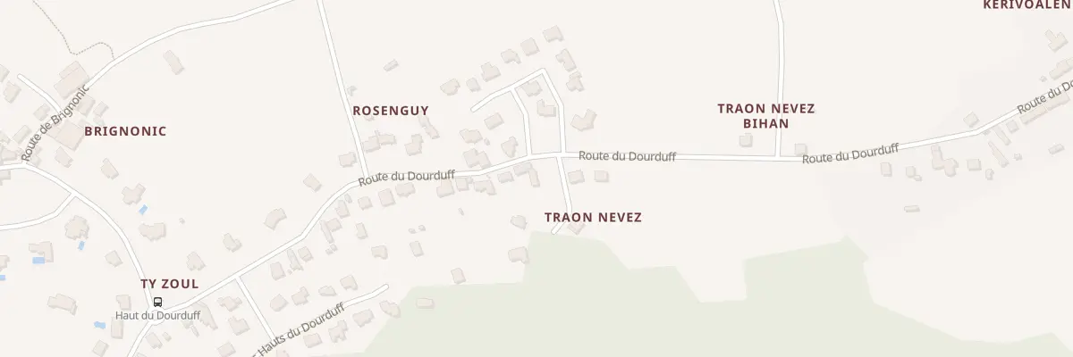 Plan du 39 Rte du Dourduff à Plouezoc’h