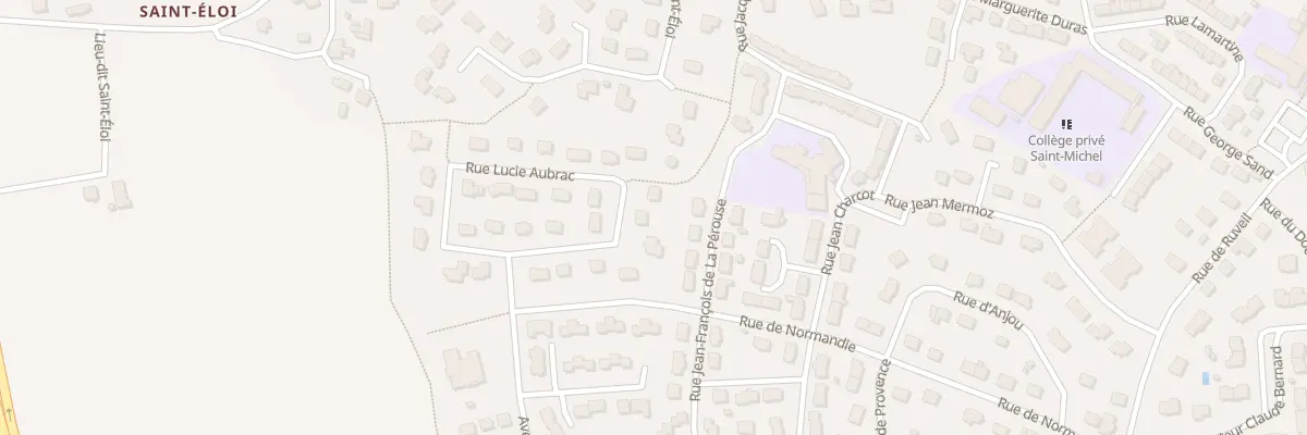 Plan du 27 Rue Lucie Aubrac à Rosporden
