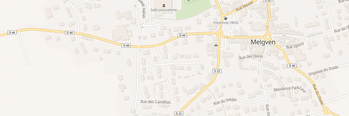 Plan du 1 Imp des Marronniers à Melgven