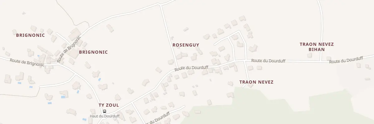 Plan du 1540 Rte du Dourduff à Plouezoc’h