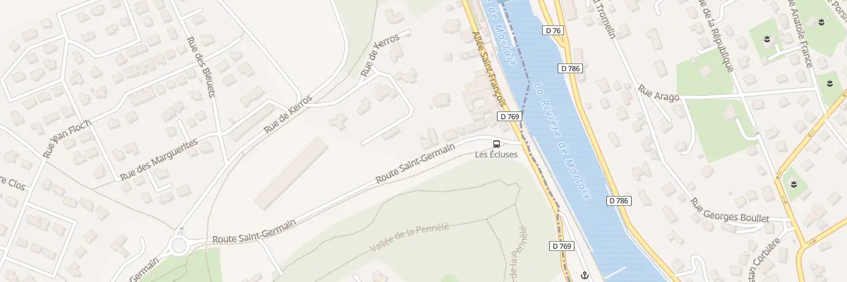 Plan du 15 Rte de Saint-Germain à Saint-Martin-des-Champs