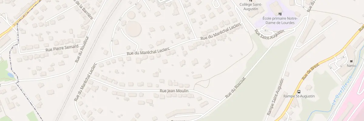 Plan du 24 Rue du Marechal Leclerc à Morlaix