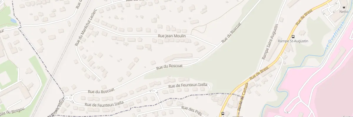 Plan du 9011 Rue de Roscoat à Morlaix