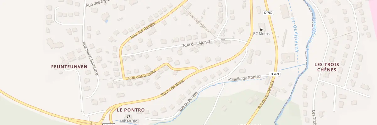 Plan du 3 Rue des Genêts à Saint-Martin-des-Champs