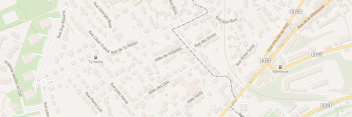 Plan du 4 All des Violettes à Saint-Martin-des-Champs