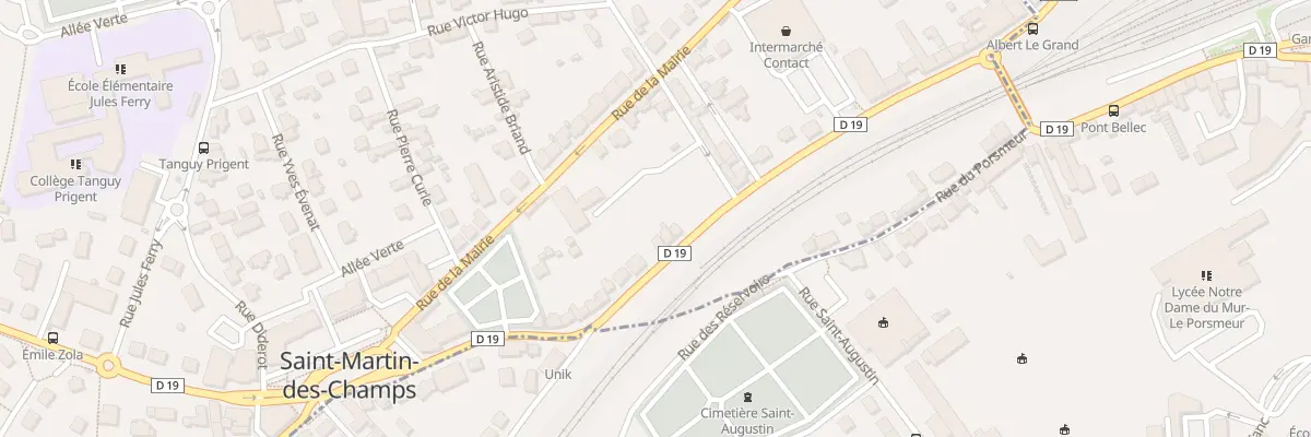 Plan du 39 Rue Jean Jaurès à Saint-Martin-des-Champs