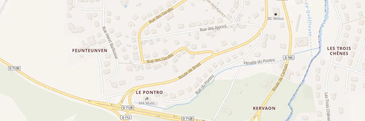 Plan du 6 Rue des Genêts à Saint-Martin-des-Champs