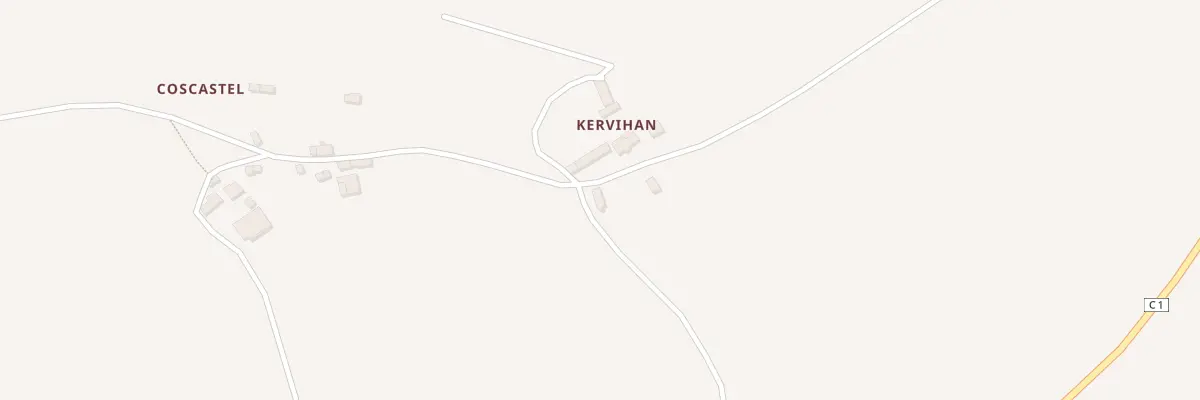 Plan du 5059 Kervian à Plonévez-du-Faou