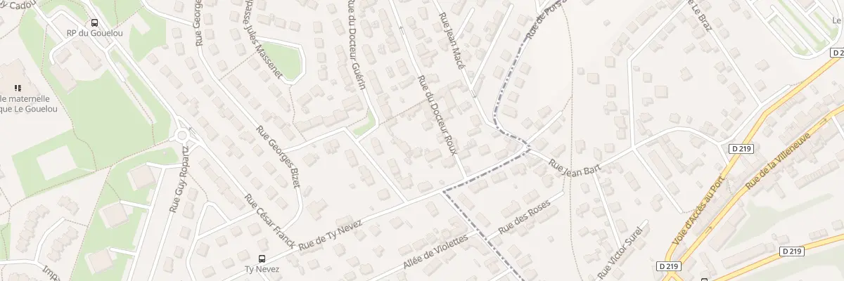 Plan du 6 Rue du Docteur Roux à Saint-Martin-des-Champs