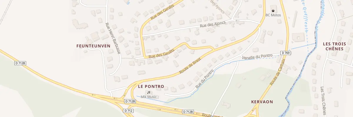 Plan du 10 Rue des Genêts à Saint-Martin-des-Champs