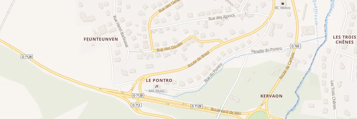 Plan du 14 Rue des Genêts à Saint-Martin-des-Champs