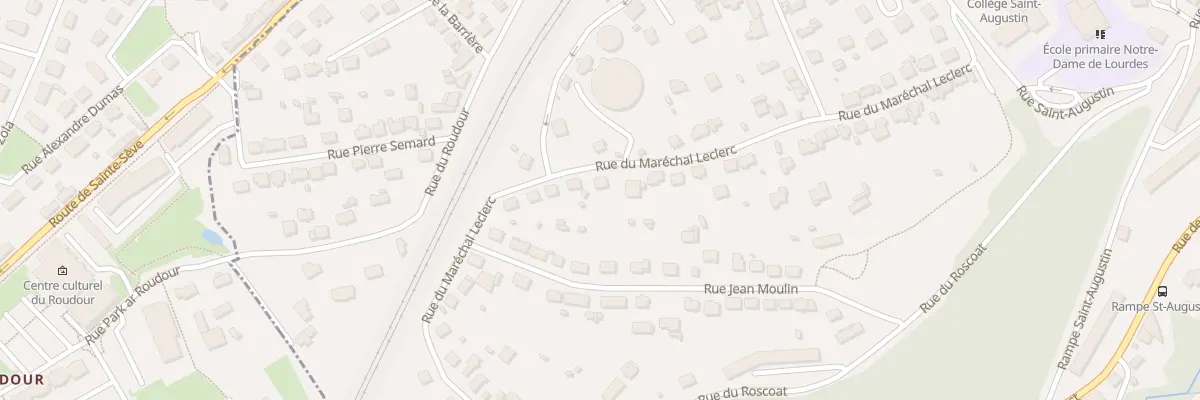 Plan du 42 Rue du Marechal Leclerc à Morlaix