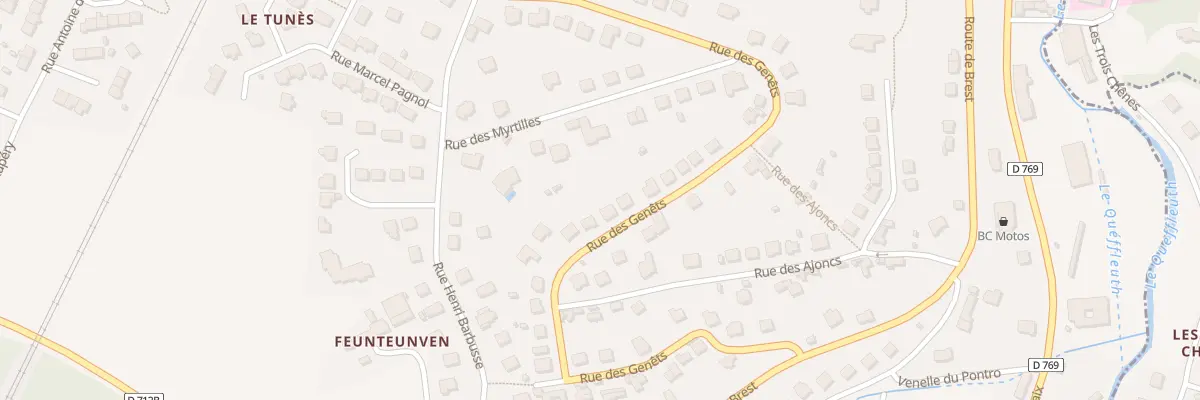 Plan du 38 Rue des Genêts à Saint-Martin-des-Champs