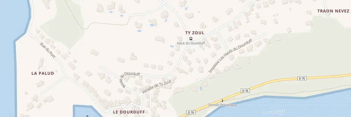 Plan du 58 Rte du Dourduff à Plouezoc’h