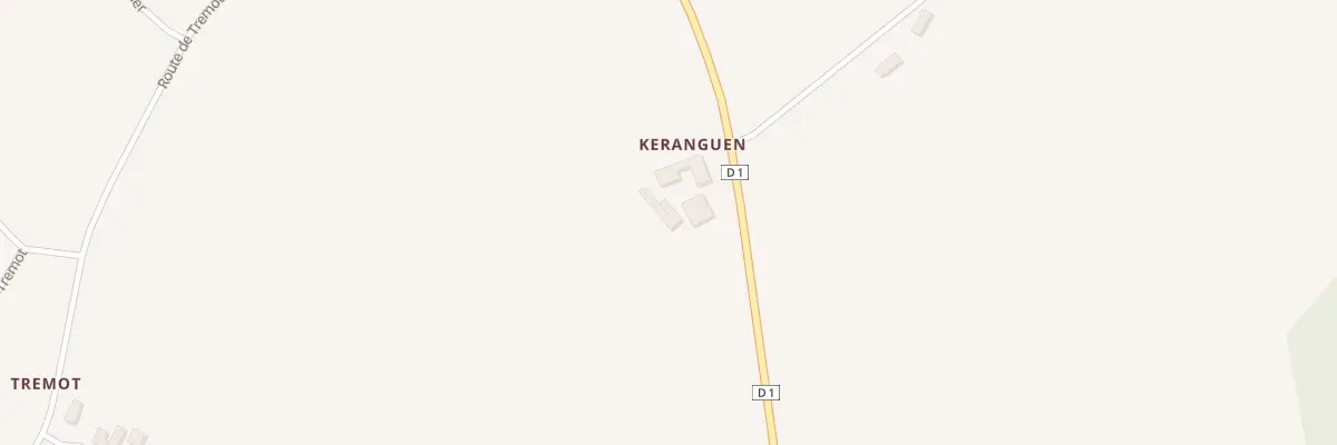 Plan du 573 Keranguen à Trégunc
