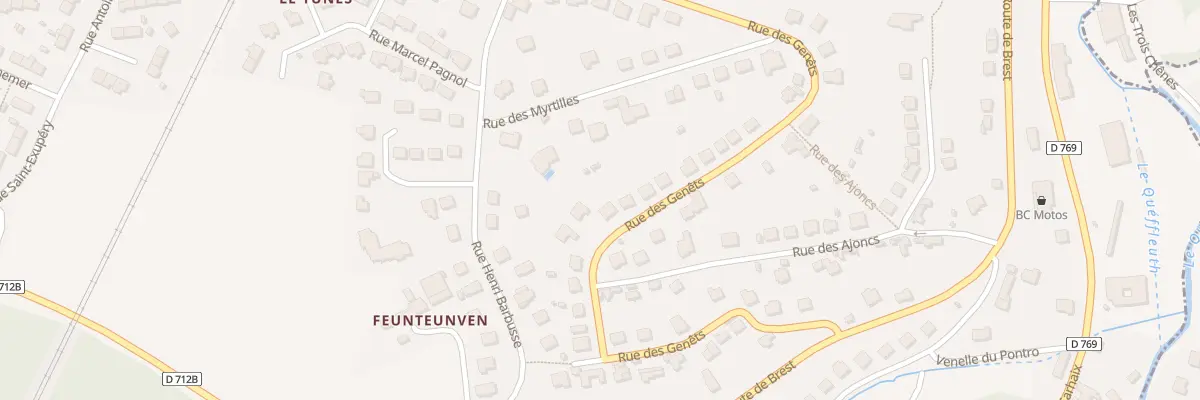 Plan du 34 Rue des Genêts à Saint-Martin-des-Champs