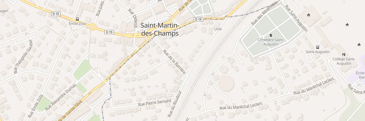 Plan du 8 Rue de la Barrière à Morlaix