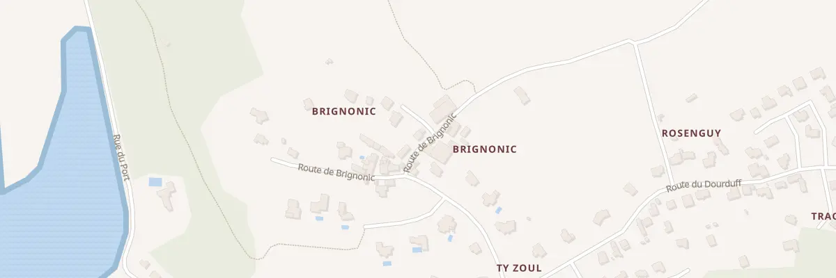Plan du 4B Rte de Brignonic à Plouezoc’h