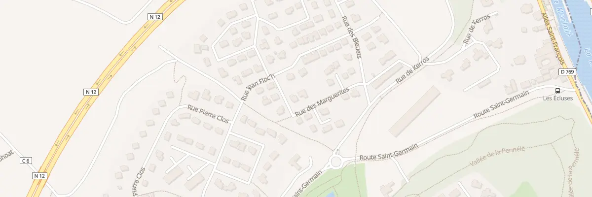 Plan du 12 Rue des Marguerites à Saint-Martin-des-Champs