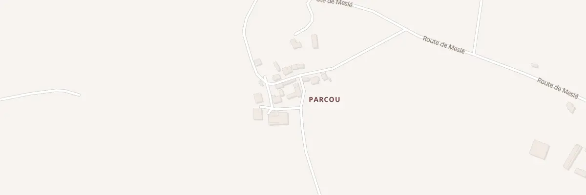 Plan du 633 Parcou à Plonévez-du-Faou