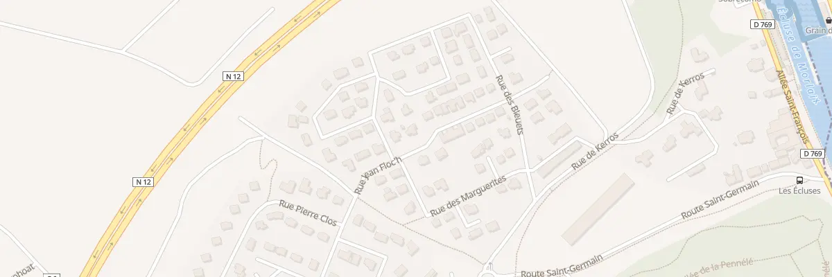 Plan du 16 Rue des Bleuets à Saint-Martin-des-Champs