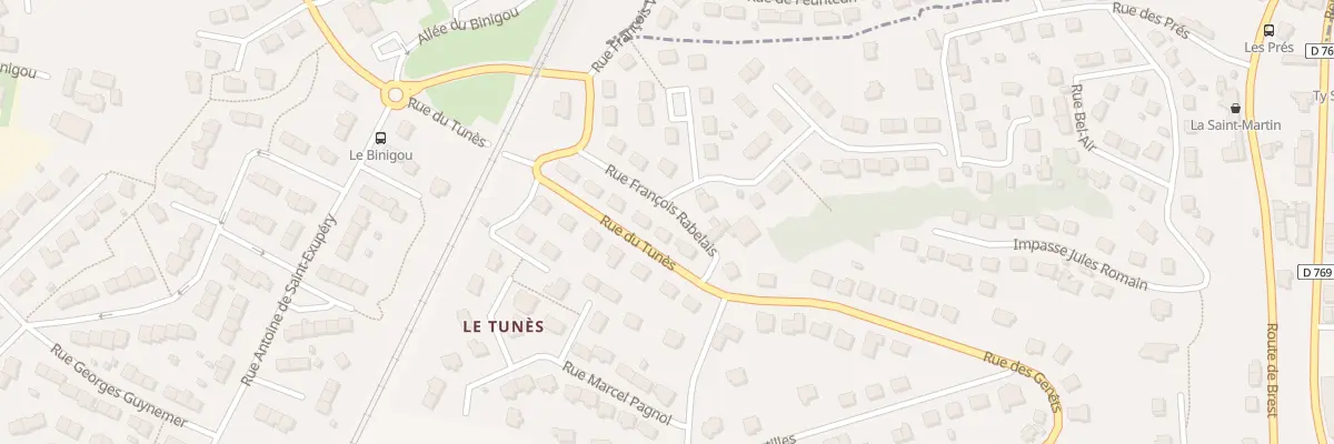 Plan du 29 Rue de Tunes à Saint-Martin-des-Champs