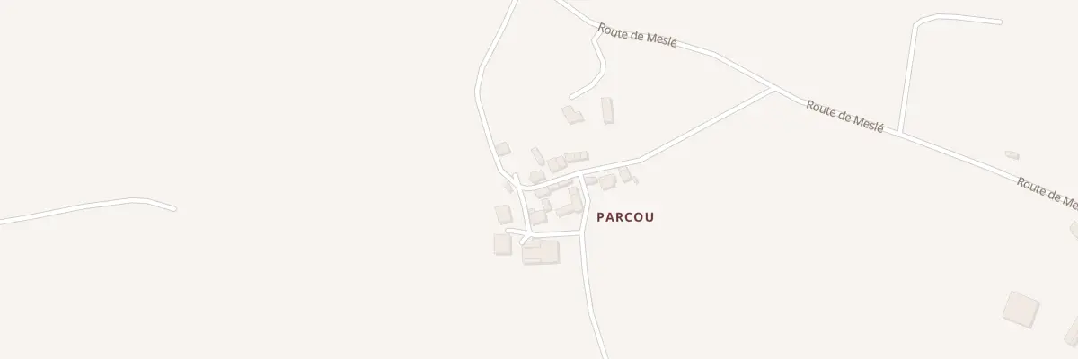 Plan du 9999 Parcou à Plonévez-du-Faou