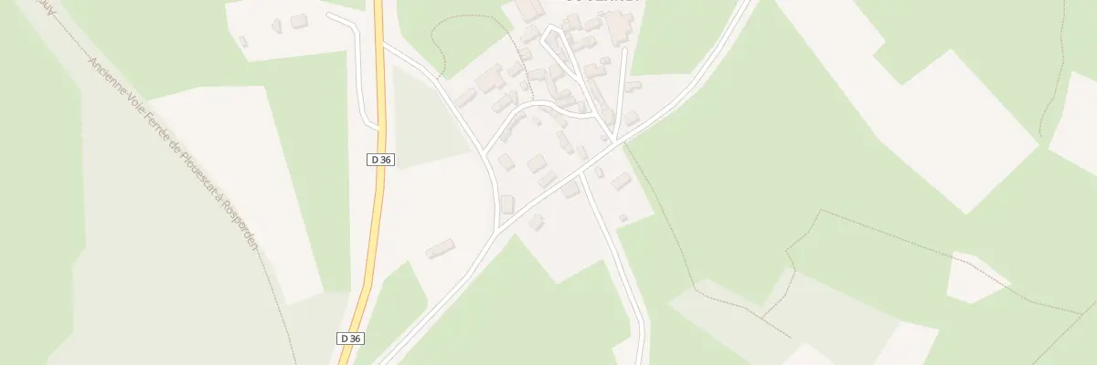 Plan du 132 Couzanet à Loqueffret