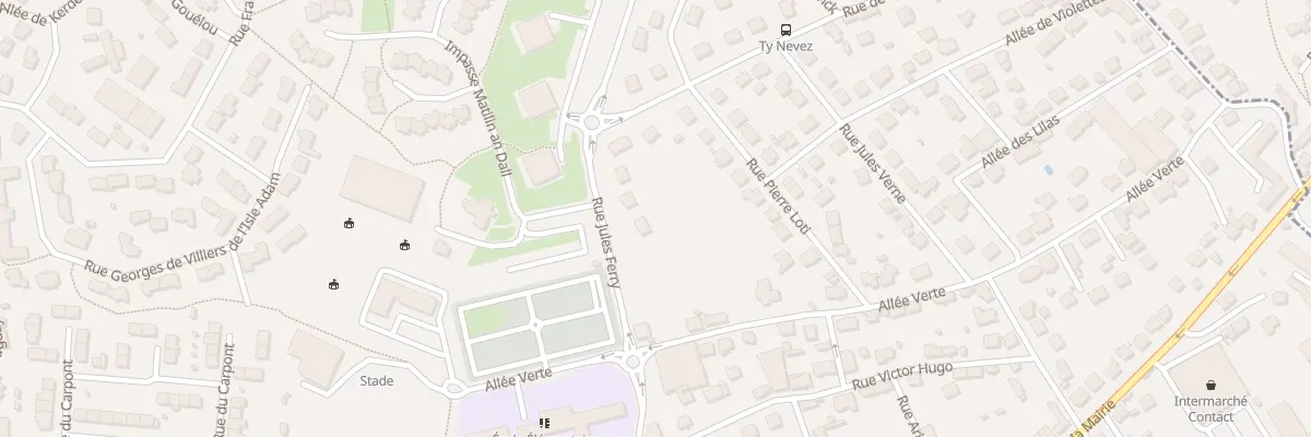 Plan du 34 Rue du Ty-Nevez à Saint-Martin-des-Champs