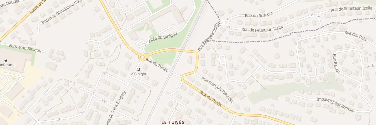 Plan du 2 Rue François Villon à Saint-Martin-des-Champs