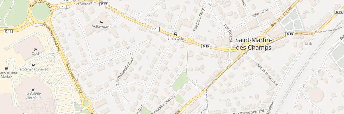 Plan du 6 Rue Emile Zola à Saint-Martin-des-Champs