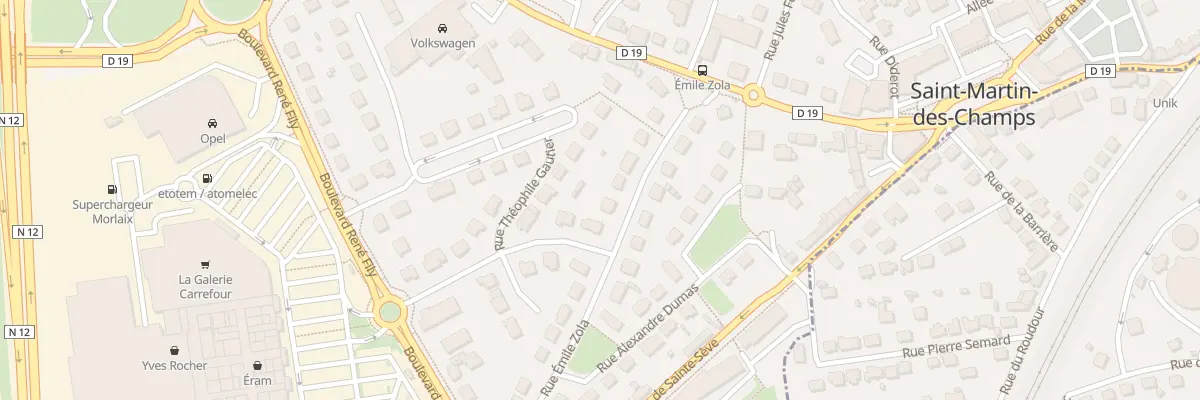 Plan du 11 Rue Emile Zola à Saint-Martin-des-Champs