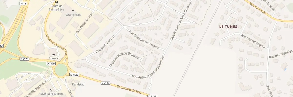 Plan du 6 Rue Guynemer à Saint-Martin-des-Champs