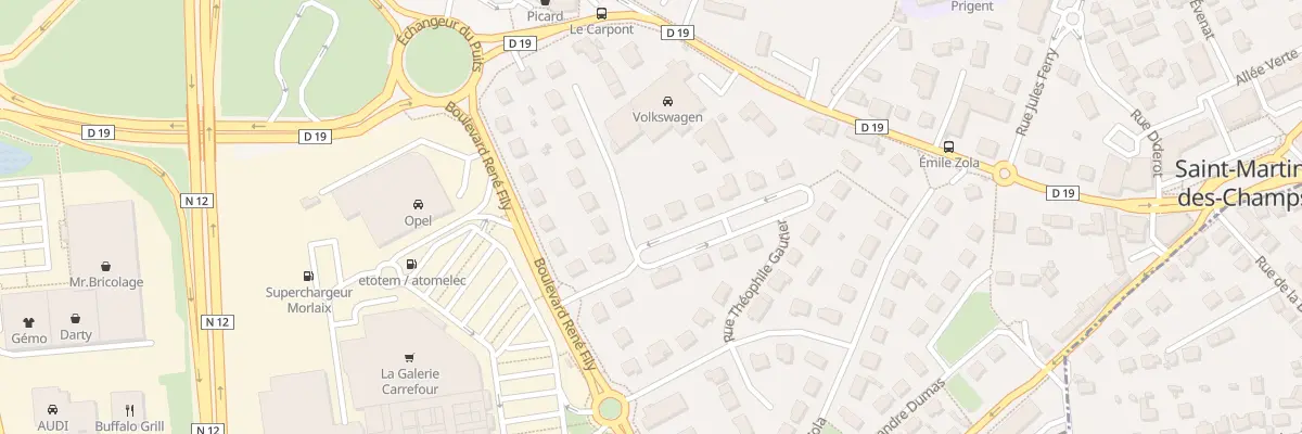 Plan du 29 Rue Théophile Gautier à Saint-Martin-des-Champs