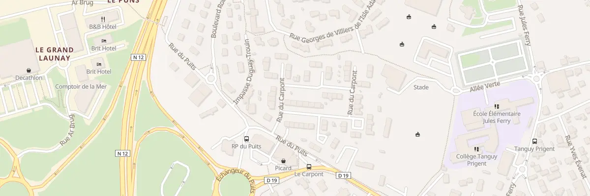 Plan du 4 Rue du Carpont à Saint-Martin-des-Champs