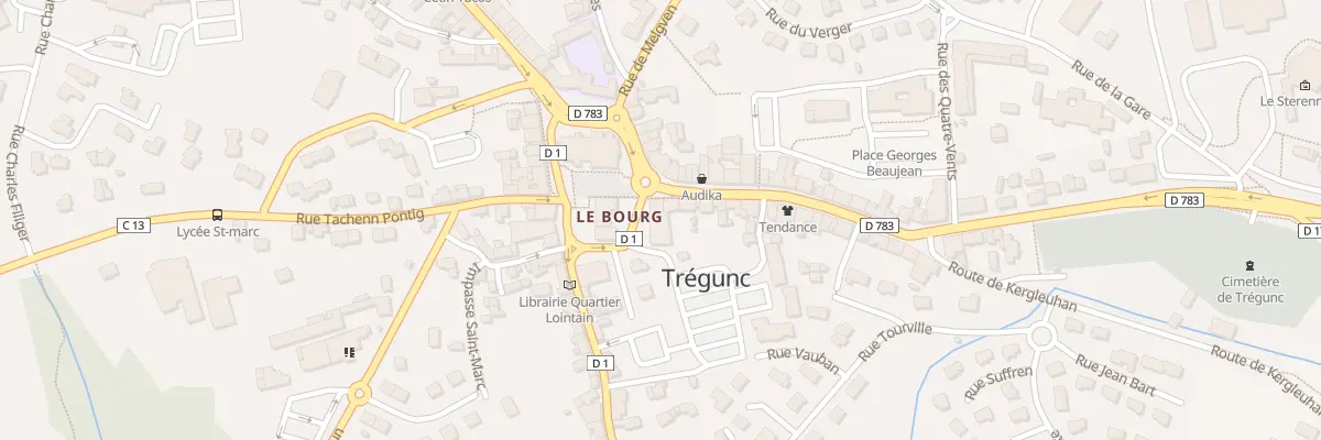 Plan du 6 Pl de la Mairie à Trégunc