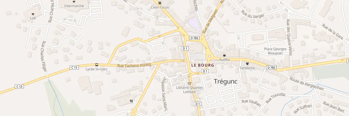 Plan du 4A Rue de Kerfeunteun à Trégunc