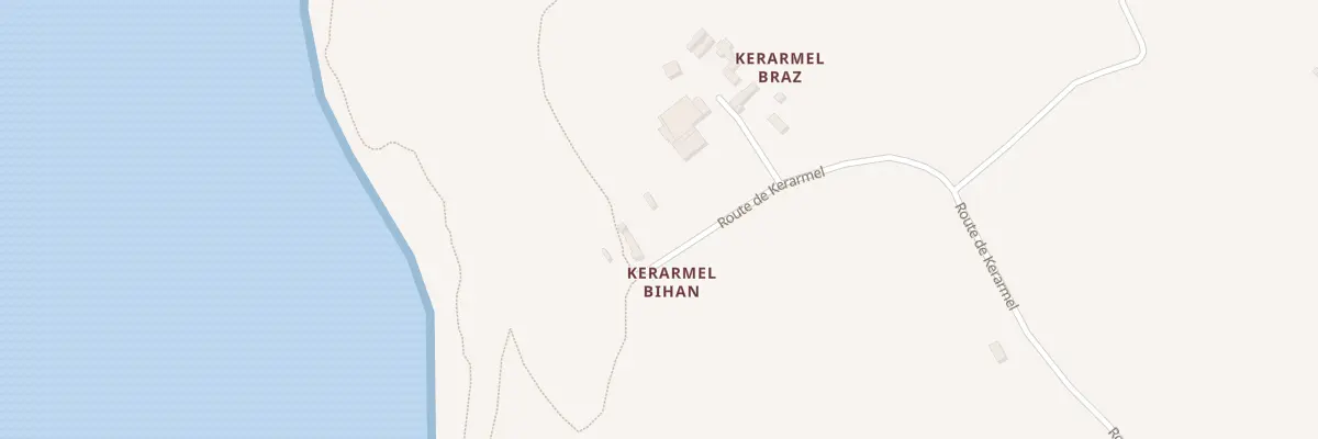 Plan du 950 Rte de Kerarmel à Plouezoc’h