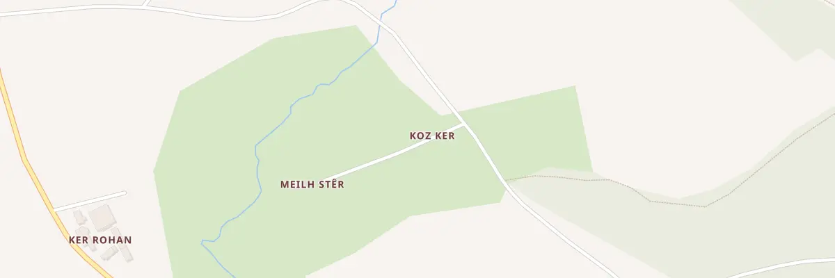 Plan du 249 Meilh Ster à Laz