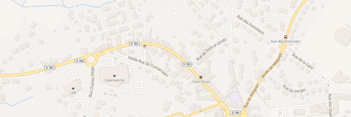 Plan du 17B Rue de Concarneau à Trégunc