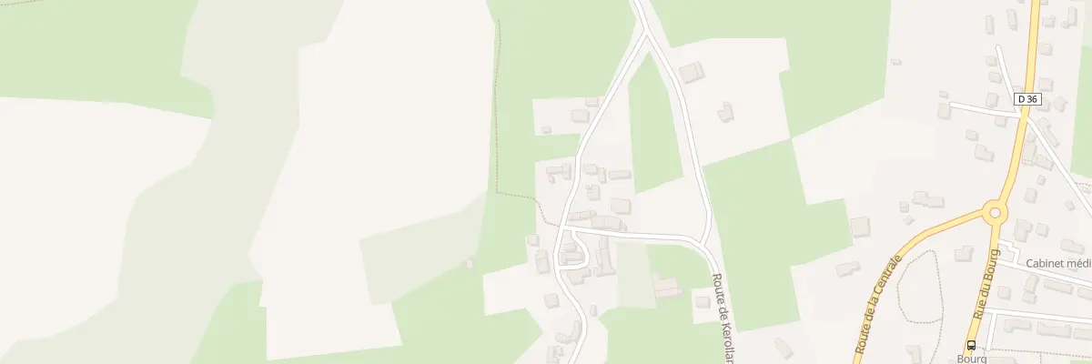 Plan du 328 Kerolland à Brennilis