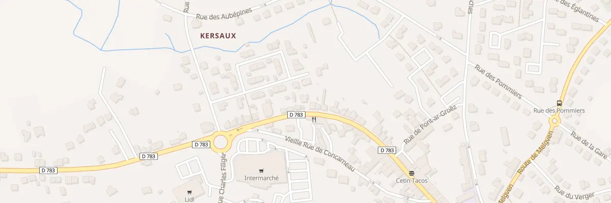 Plan du 42 Rue de Concarneau à Trégunc