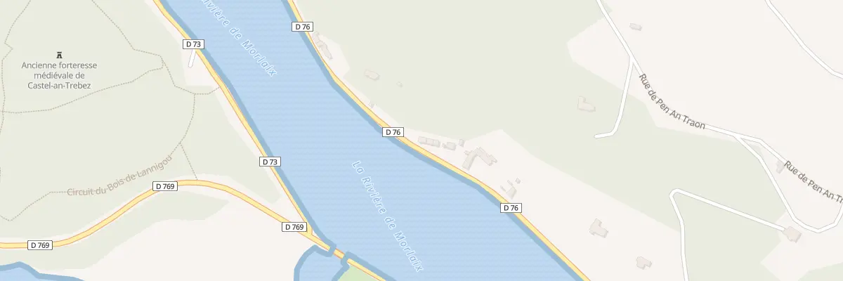 Plan du 217 Rte du Bas de la Riviere à Morlaix