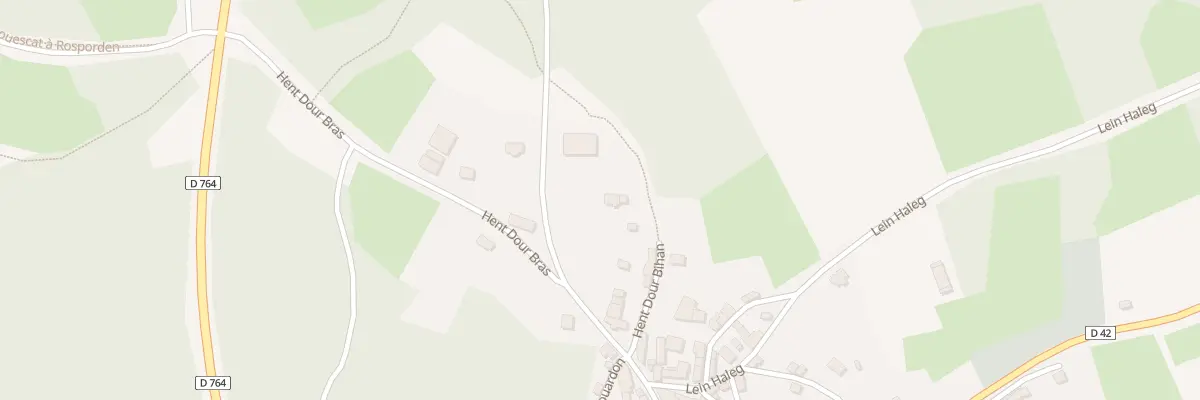Plan du 5051 Le Bourg à La Feuillée