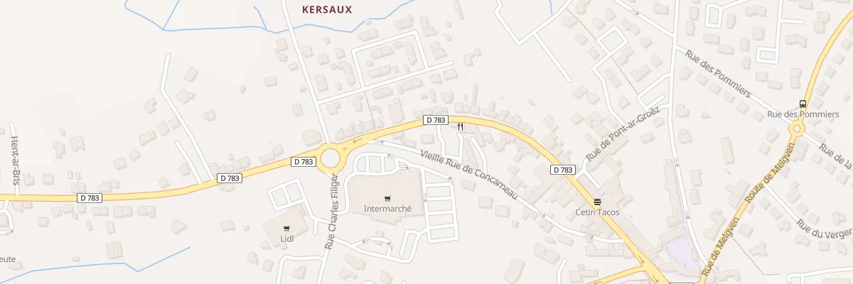Plan du 39 Rue de Concarneau à Trégunc